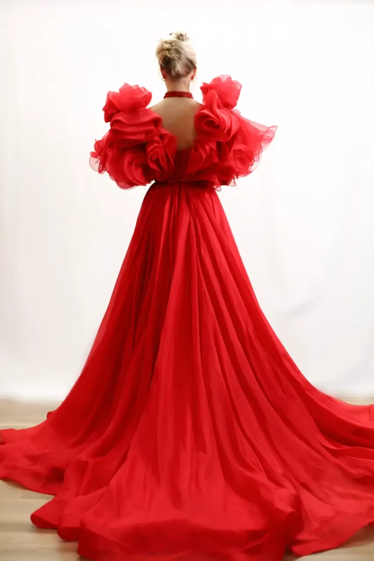 Jovani Romper with overskirt Default Thumbnail Image