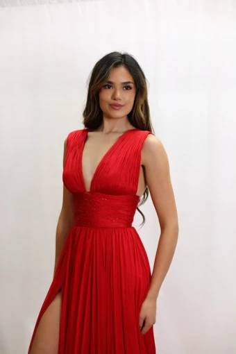 Jovani A-line #1 Red thumbnail