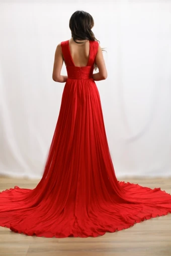 Jovani A-line #2 Red thumbnail