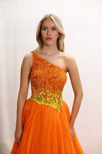 Sherri Hill Ballgown #2 Orange thumbnail