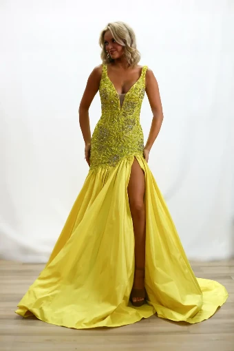 Sherri Hill Mermaid #2 Yellow thumbnail
