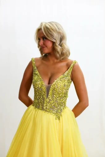 Sherri Hill Ballgown #2 Yellow thumbnail
