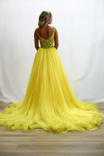 Sherri Hill Ballgown #1 Yellow thumbnail