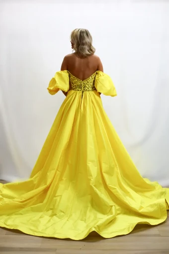 Sherri Hill Romper Fun Fashion #1 Yellow thumbnail